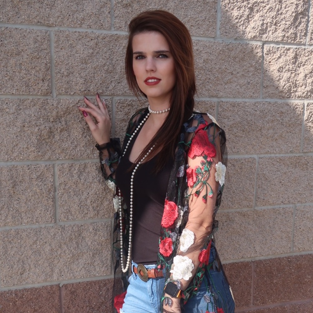 Emma & Grace Floral Duster